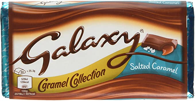 Galaxy Salted Caramel £1 Block 