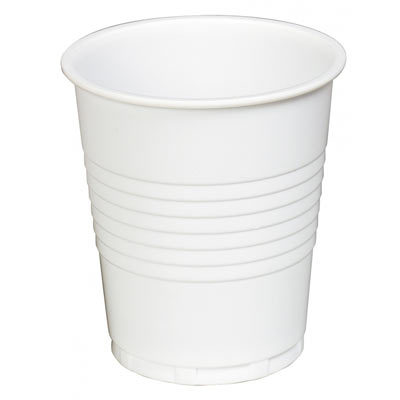 7 Oz Plastic White Cups  100 x 30