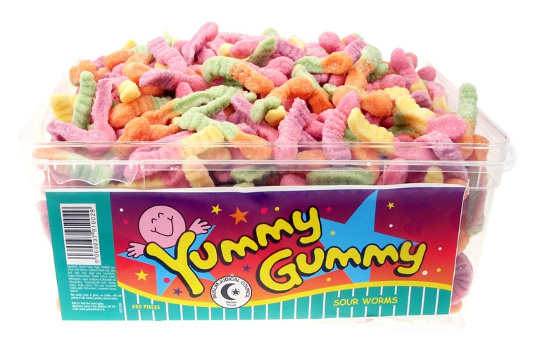 Yummy Gummy Assorted Box Fizzy (29p x 6 x 24)