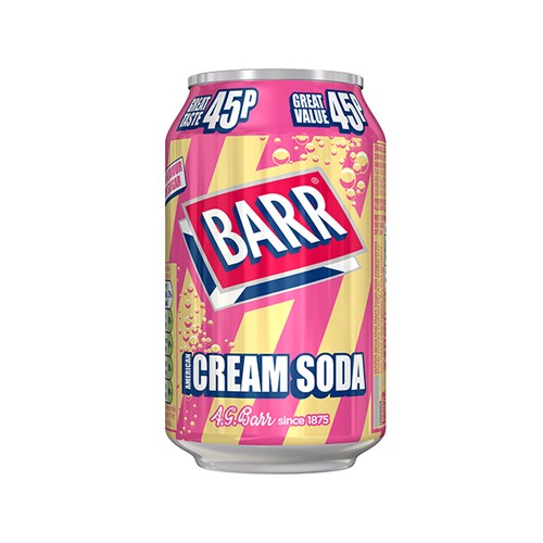 Barr Cream Soda 330 X 24 PM