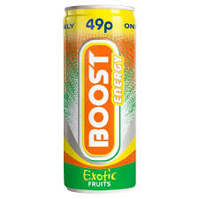 Boost Energy Exotic Fruits 250ml x 24 PM