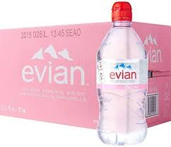 Evian water sport cap  75cl x 12