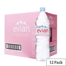 Evian water 1.5Lit x 8 