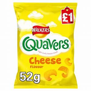 Walkers Quavers Cheese £1.00 PM x15