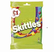 Skittles crazy sours £1.00 bag